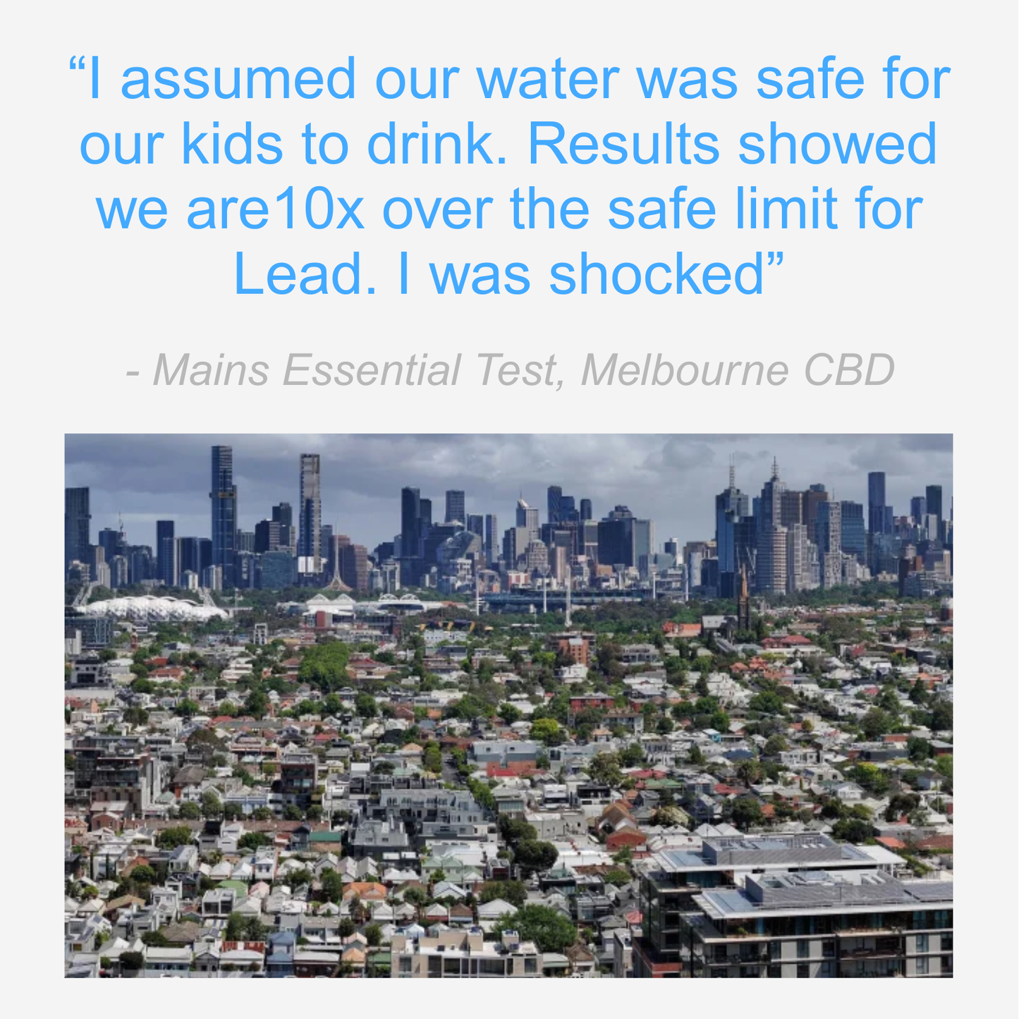 Mains Water Essentials Test & Kit